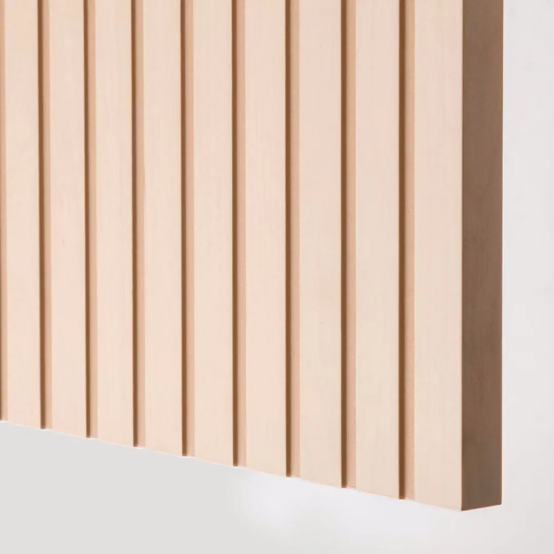 Тумба РТВ Ikea Besta с дверцами 120x42x48 (Белый Бжерковикен/Межарп/Березовый Шпон) - 3