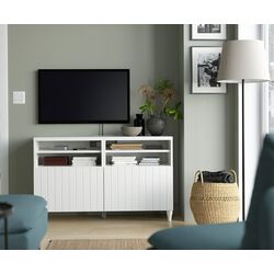 Tumba pentru TV Ikea Besta/Sutterviken/Kabbarp 120x42x74 (Alb)