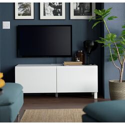 Tumba pentru TV Ikea Besta/Vasterviken/Stubbarp 120x42x48 (Alb)