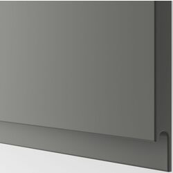 Tumba pentru TV Ikea Besta/Vasterviken/Stubbarp glisiera sertar cu sistem apasare 120x42x48 (Alb/Gri inchis) Thumb