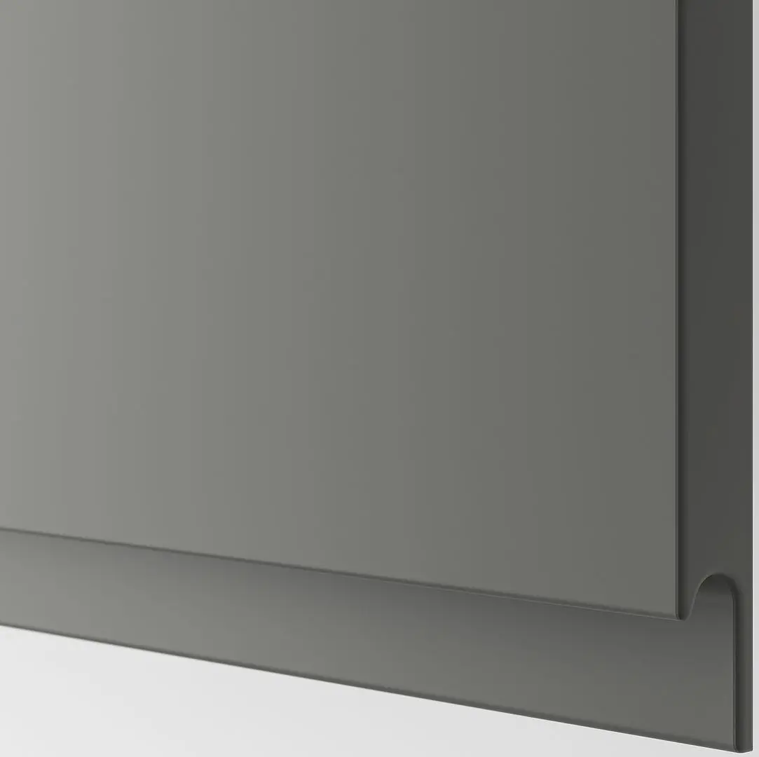 Tumba pentru TV Ikea Besta/Vasterviken/Stubbarp glisiera sertar cu sistem apasare 120x42x48 (Alb/Gri inchis) - 3