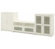 Тумба РТВ Ikea Brimnes 276x41x95 (Белый)