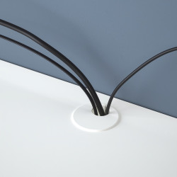 Tumba pentru TV Ikea Eket 175x35x35 (Alb/Maro/Aspect Nuc) Thumb