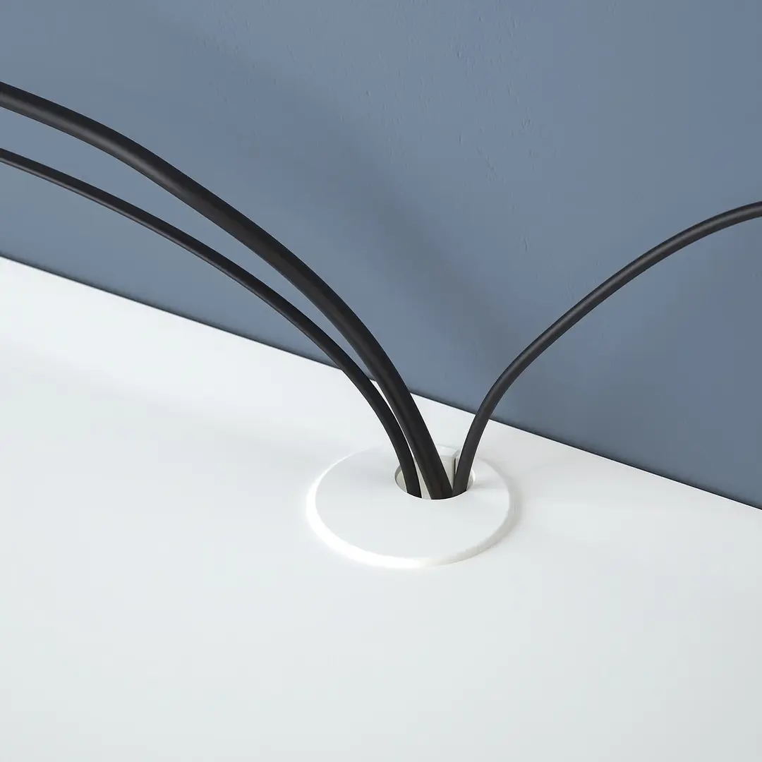 Tumba pentru TV Ikea Eket 175x35x35 (Alb/Maro/Aspect Nuc) - 8