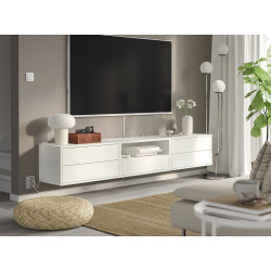 Tumba pentru TV Ikea Eket 210x35x35 (Alb)