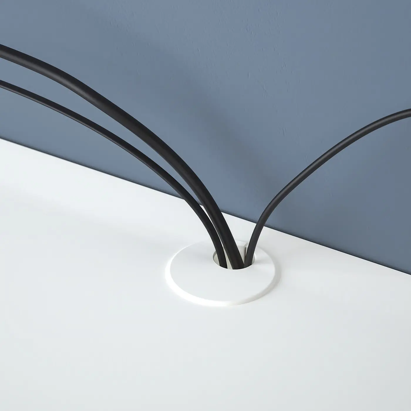 Tumba pentru TV Ikea Eket 210x35x35 (Alb) - 5