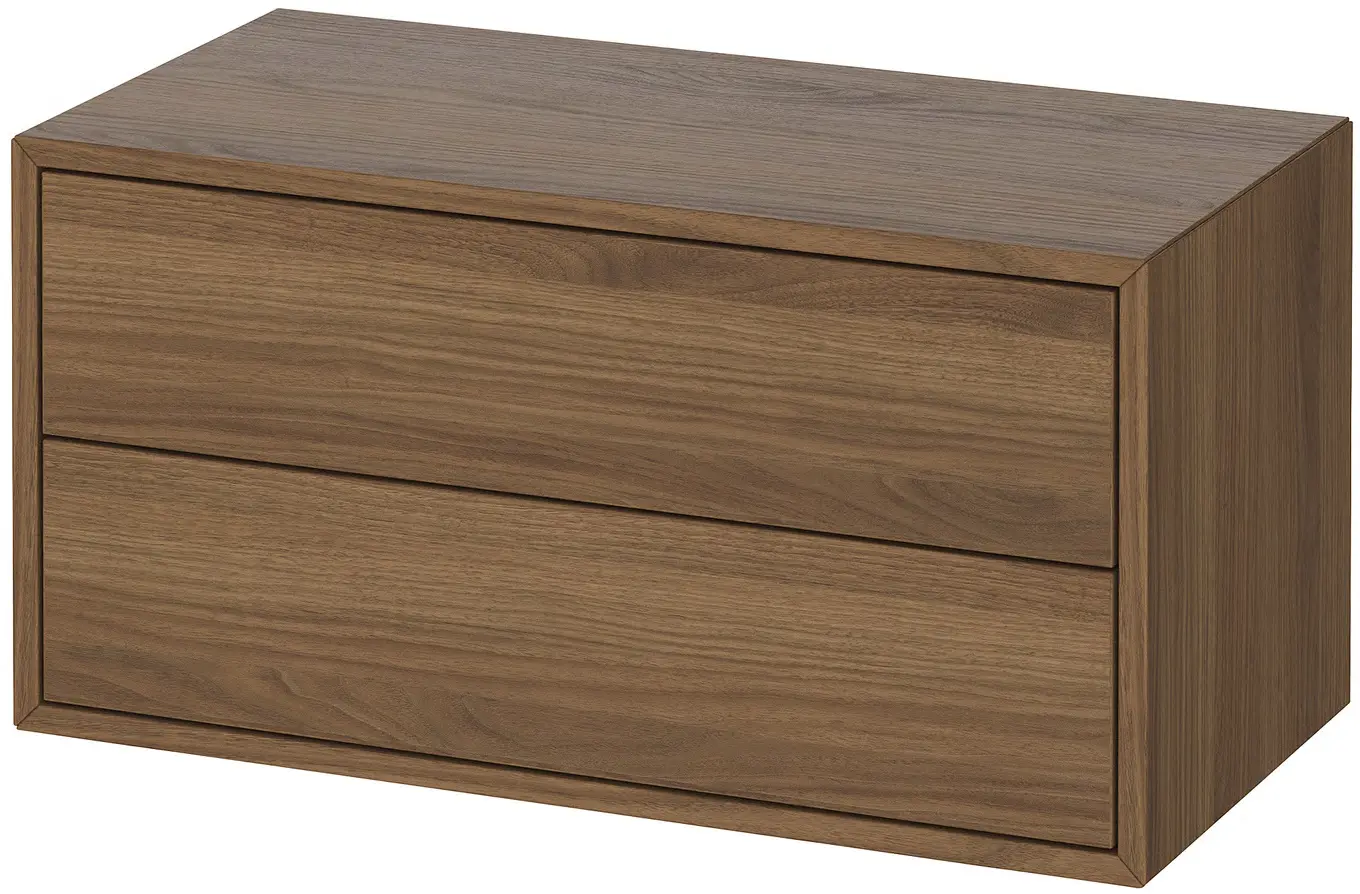 Tumba pentru TV Ikea Eket 210x35x35 (Maro/Aspect Nuc) - 4