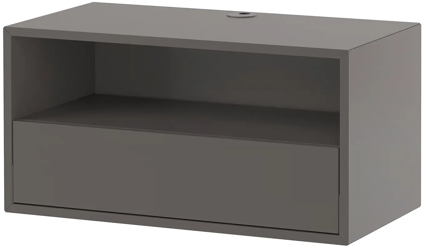 Tumba pentru TV Ikea Eket 210x35x35 (Gri Inchis) - 3