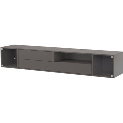 Tumba pentru TV Ikea Eket sticla transparenta 210x35x35 (Gri Inchis) Thumb
