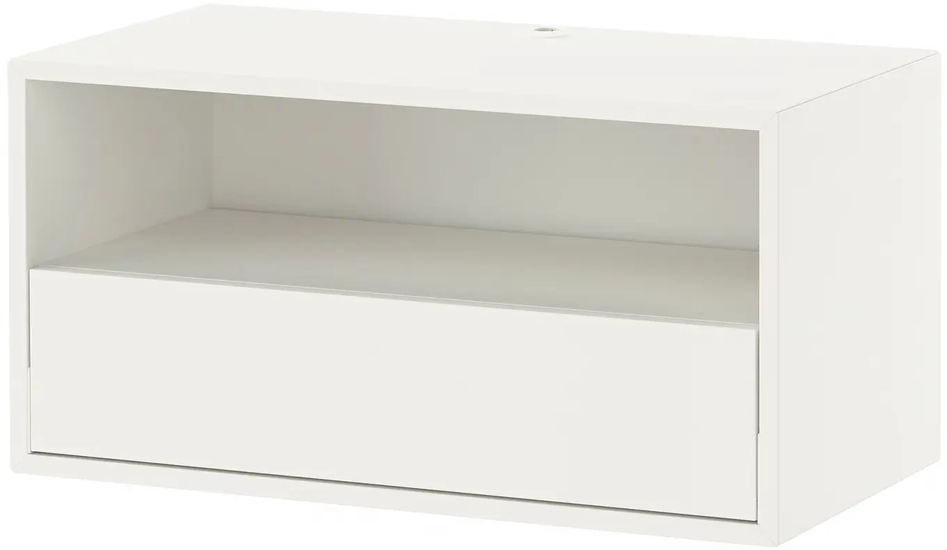 Tumba pentru TV Ikea Eket cu usi 280x35x35 (Alb) - 2