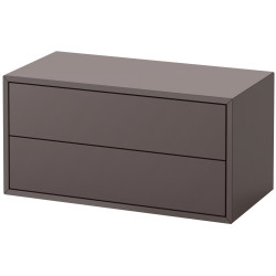 Tumba pentru TV Ikea Eket cu usi 280x35x35 (Gri Inchis) Thumb