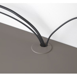 Tumba pentru TV Ikea Eket cu usi 280x35x35 (Gri Inchis) Thumb