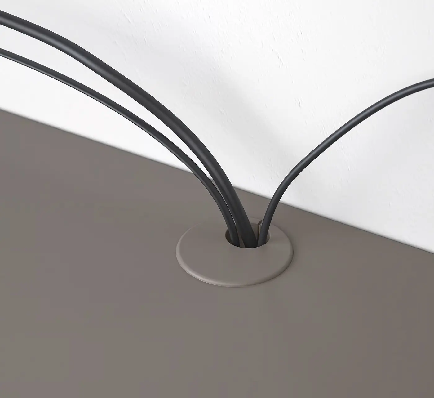 Tumba pentru TV Ikea Eket cu usi 280x35x35 (Gri Inchis) - 6