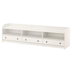 Тумба РТВ Ikea Hauga 206x46x54 (Белый) Thumb