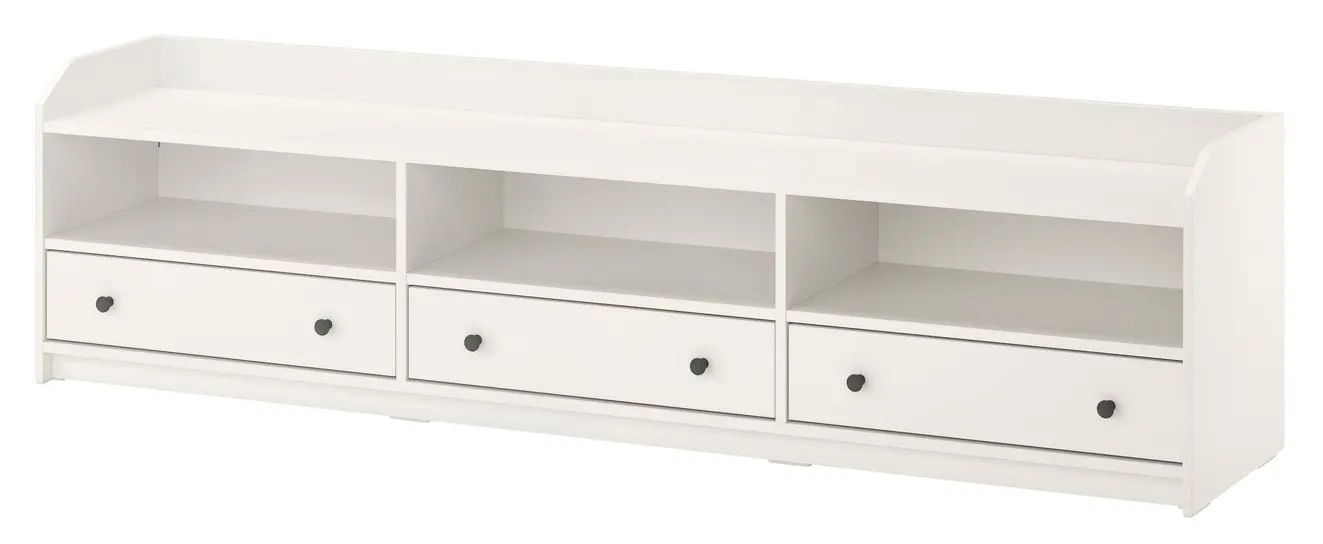 Тумба РТВ Ikea Hauga 206x46x54 (Белый) - 2