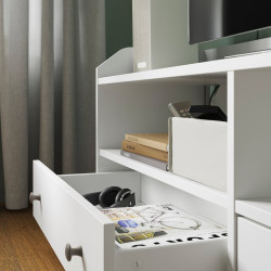 Тумба РТВ Ikea Hauga 206x46x54 (Белый) Thumb