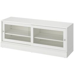 Tumba pentru TV Ikea Havsta usi sticla 160x47x62 (Alb) Thumb