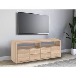 Tumba pentru TV Ikea Kallax 147x39x60 (Aspect Stejar Antichizat)