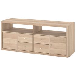 Tumba pentru TV Ikea Kallax 147x39x60 (Aspect Stejar Antichizat) Thumb