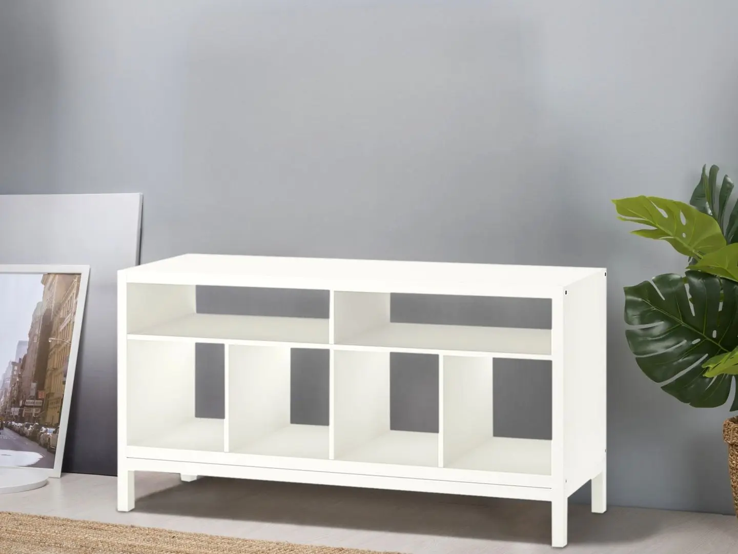 Tumba pentru TV Ikea Kallax 147x39x78 (Alb)