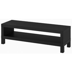 Tumba pentru TV Ikea Lack 120x35x36 (Negru-maro)