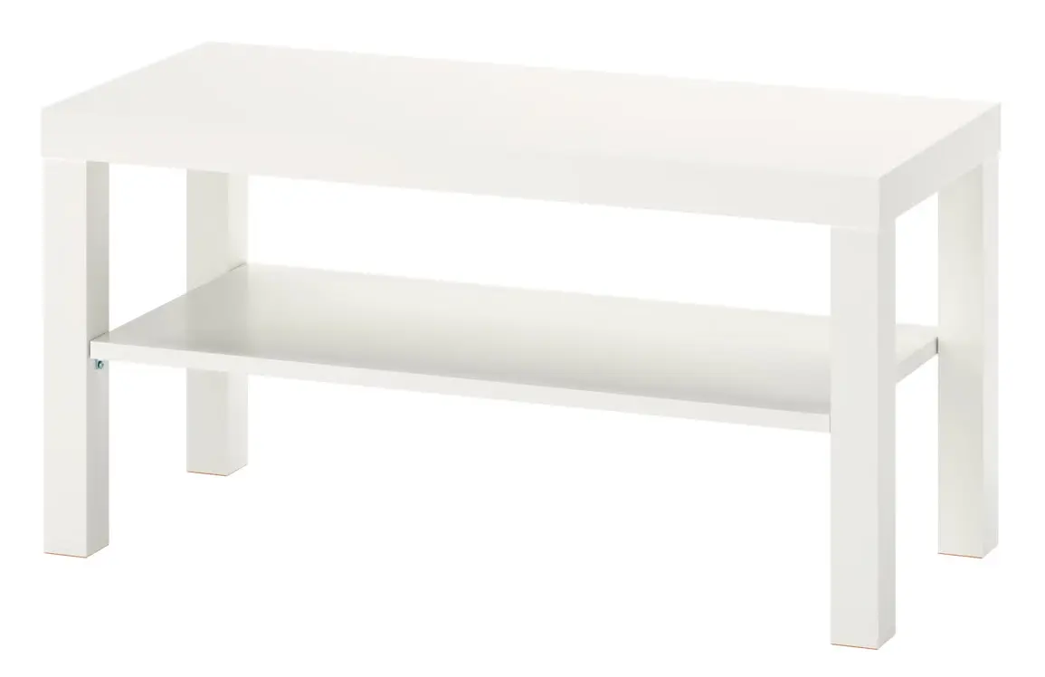 Тумба РТВ Ikea Lack 90x36x45 (Белый) - 2