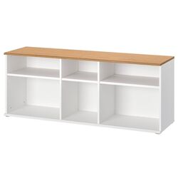 Tumba pentru TV Ikea Skruvby 156x38x60 (Alb)