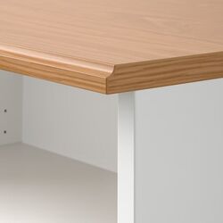 Tumba pentru TV Ikea Skruvby 216x38x140 (Alb) Thumb