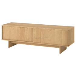 Tumba pentru TV Ikea Stockholm 2025 usi glisante 179x42x56 (Furnir stejar)