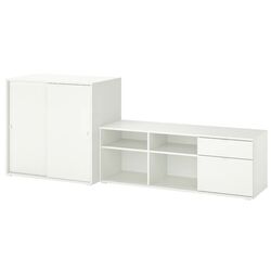 Tumba pentru TV Ikea Vihals 242x37x90 (Alb)