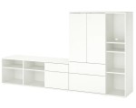 Tumba pentru TV Ikea Vihals 251x37x140 (Alb)