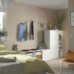 Тумба РТВ Ikea Vihals 251x37x140 (Белый) Thumb