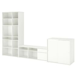 Tumba pentru TV Ikea Vihals 337x47x200 (Alb)