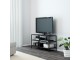 Tumba pentru TV Ikea Vittsjo 100x36x53 (Negru-Maro/Sticla)