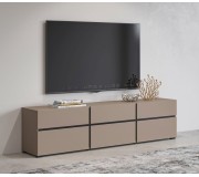 Tumba pentru TV Helvetia Cross 3D3S (Congo/Black)