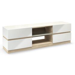 Tumba pentru TV КМК 0651.20 Hilton (Sonoma Oak/White Gloss)