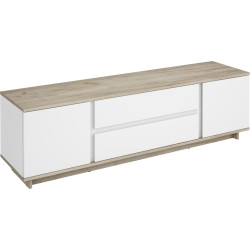 Tumba pentru TV Magnusplus Concept 2D2S (Grey Craft Oak/Nimphea Alba) Thumb