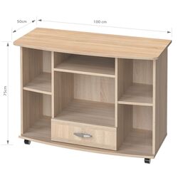 Tumba pentru TV Marcel Prod Role (Sonoma Oak) Thumb