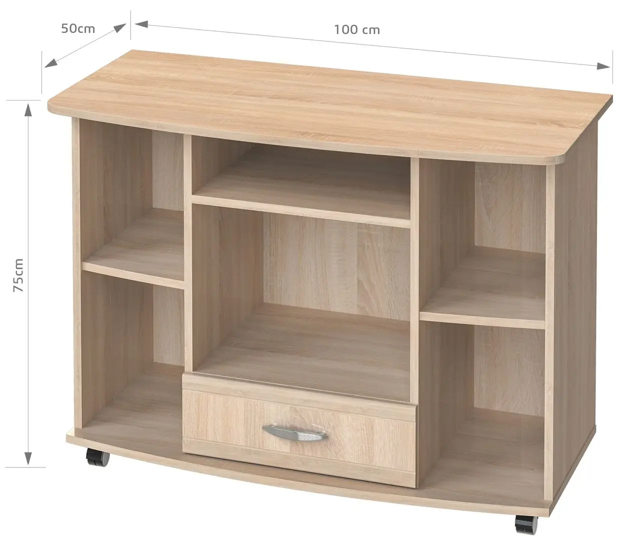 Tumba pentru TV Marcel Prod Role (Sonoma Oak)