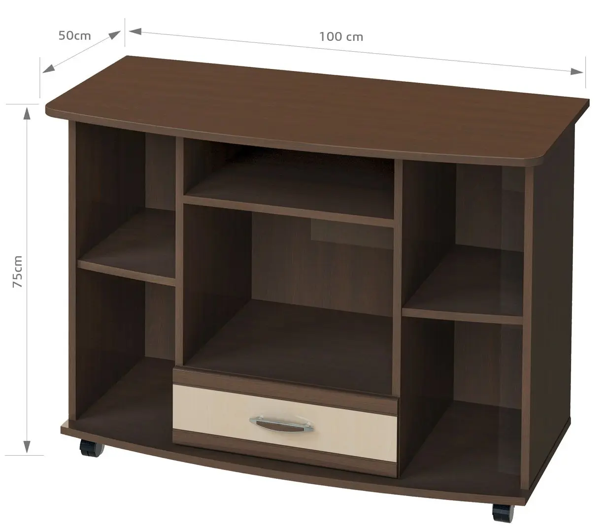 Tumba pentru TV Marcel Prod Role (Wenge/Birch)