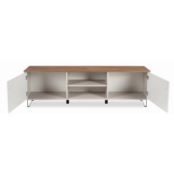 Тумба РТВ Mebel Elite Bacardi 183 (Cashmere/Castello Oak) Thumb