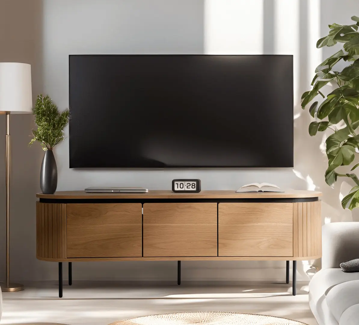 Tumba pentru TV Mebel Elite Beck 160 (Oak)