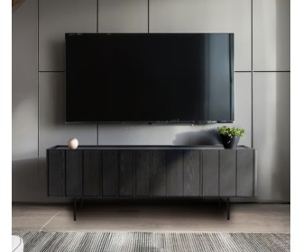 Тумба РТВ Mebel Elite Bergamo (Black)