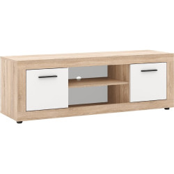 Tumba pentru TV Mebel Elite Blago 140cm (Sonoma Oak/White) Thumb