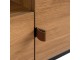 Tumba pentru TV Mebel Elite Garda (Oak/Black)