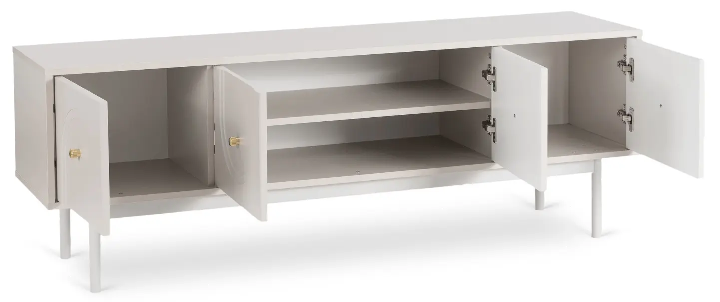 Tumba pentru TV Mebel Elite Marlen 155 (Cashmere)