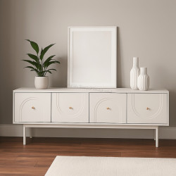 Tumba pentru TV Mebel Elite Marlen 155 (Cashmere)