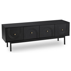 Тумба РТВ Mebel Elite Marlen 155cm (Black) Thumb