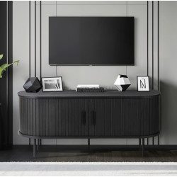 Tumba pentru TV Mebel Elite Trish 120 (Black)