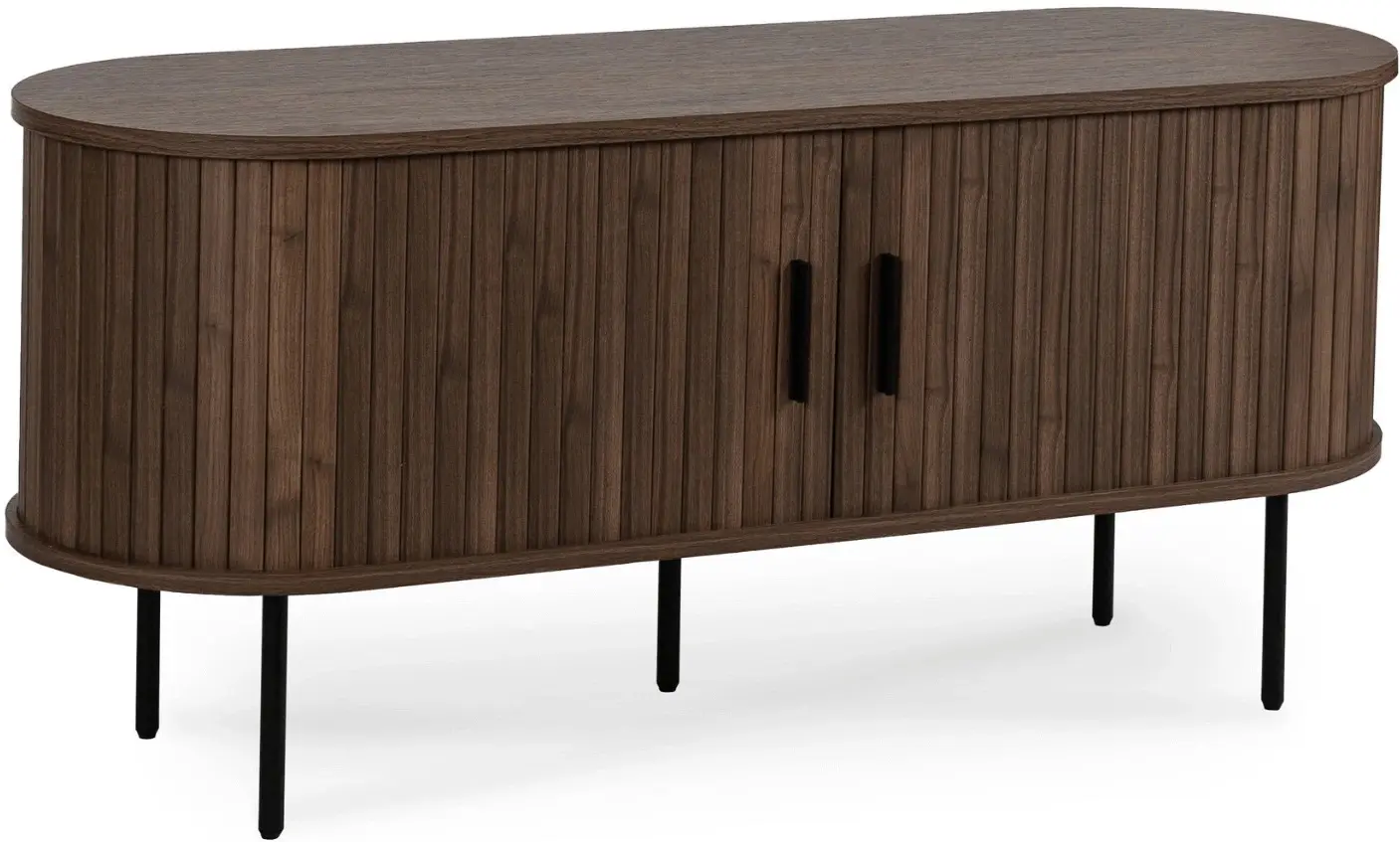 Тумба РТВ Mebel Elite Trish 120 (Walnut) - 3